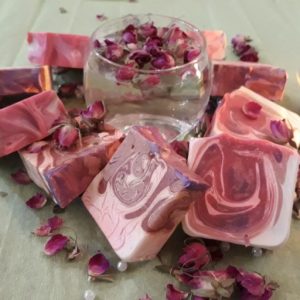 صابون گل رز و فواید آن